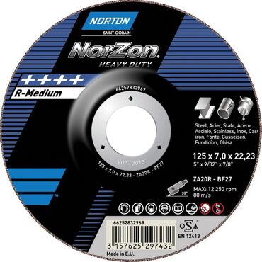 Deburring disk NORZON PLUS steel/stainless steel/cast iron